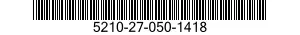 5210-27-050-1418 VIAL,LEVEL 5210270501418 270501418