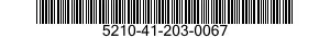 5210-41-203-0067 GAGE,CANNON BORE EROSION 5210412030067 412030067