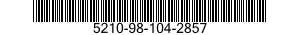 5210-98-104-2857 CALIPER,MICROMETER,OUTSIDE 5210981042857 981042857