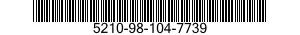 5210-98-104-7739 GAGE,MARKING 5210981047739 981047739