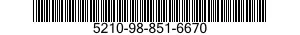 5210-98-851-6670 GAUGE 5210988516670 988516670