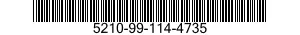 5210-99-114-4735  5210991144735 991144735