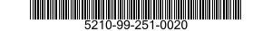 5210-99-251-0020  5210992510020 992510020
