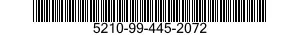 5210-99-445-2072  5210994452072 994452072