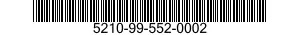 5210-99-552-0002  5210995520002 995520002