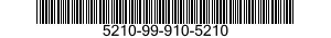 5210-99-910-5210 GAGE,FILLET AND RADIUS 5210999105210 999105210