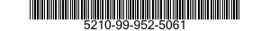 5210-99-952-5061  5210999525061 999525061