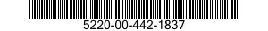 5220-00-442-1837 GAGING MEMBER,COMPARATOR,AIR PLUG 5220004421837 004421837