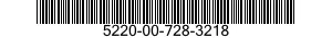 5220-00-728-3218  5220007283218 007283218