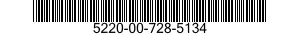 5220-00-728-5134  5220007285134 007285134