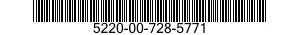 5220-00-728-5771  5220007285771 007285771