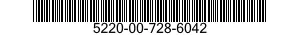 5220-00-728-6042  5220007286042 007286042