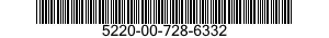 5220-00-728-6332  5220007286332 007286332