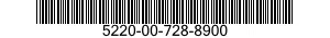 5220-00-728-8900  5220007288900 007288900