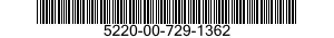 5220-00-729-1362  5220007291362 007291362