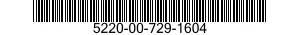 5220-00-729-1604  5220007291604 007291604