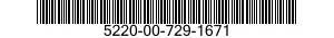 5220-00-729-1671  5220007291671 007291671
