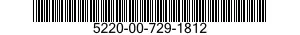 5220-00-729-1812  5220007291812 007291812