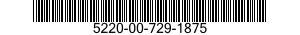 5220-00-729-1875  5220007291875 007291875