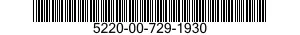 5220-00-729-1930  5220007291930 007291930