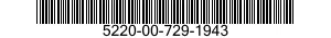 5220-00-729-1943  5220007291943 007291943