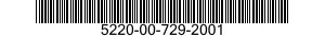 5220-00-729-2001  5220007292001 007292001