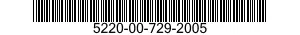 5220-00-729-2005  5220007292005 007292005