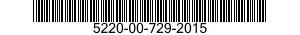 5220-00-729-2015  5220007292015 007292015