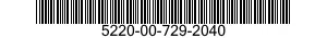 5220-00-729-2040  5220007292040 007292040