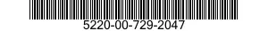 5220-00-729-2047  5220007292047 007292047