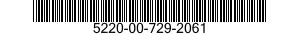 5220-00-729-2061  5220007292061 007292061