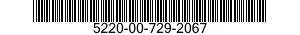 5220-00-729-2067  5220007292067 007292067