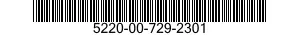 5220-00-729-2301  5220007292301 007292301