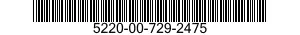 5220-00-729-2475  5220007292475 007292475