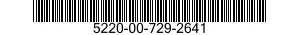5220-00-729-2641  5220007292641 007292641