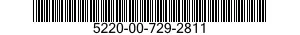 5220-00-729-2811  5220007292811 007292811