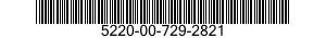5220-00-729-2821  5220007292821 007292821