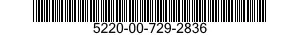 5220-00-729-2836  5220007292836 007292836