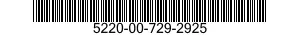 5220-00-729-2925  5220007292925 007292925