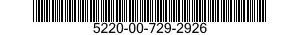 5220-00-729-2926  5220007292926 007292926