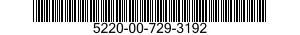 5220-00-729-3192  5220007293192 007293192