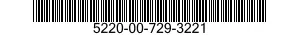 5220-00-729-3221  5220007293221 007293221