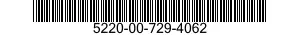 5220-00-729-4062  5220007294062 007294062