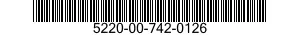 5220-00-742-0126  5220007420126 007420126