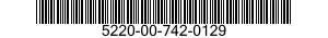 5220-00-742-0129  5220007420129 007420129