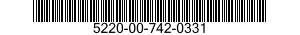 5220-00-742-0331  5220007420331 007420331