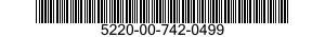 5220-00-742-0499  5220007420499 007420499