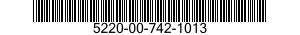5220-00-742-1013  5220007421013 007421013