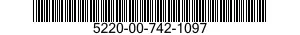 5220-00-742-1097  5220007421097 007421097
