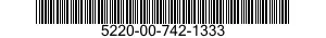 5220-00-742-1333  5220007421333 007421333